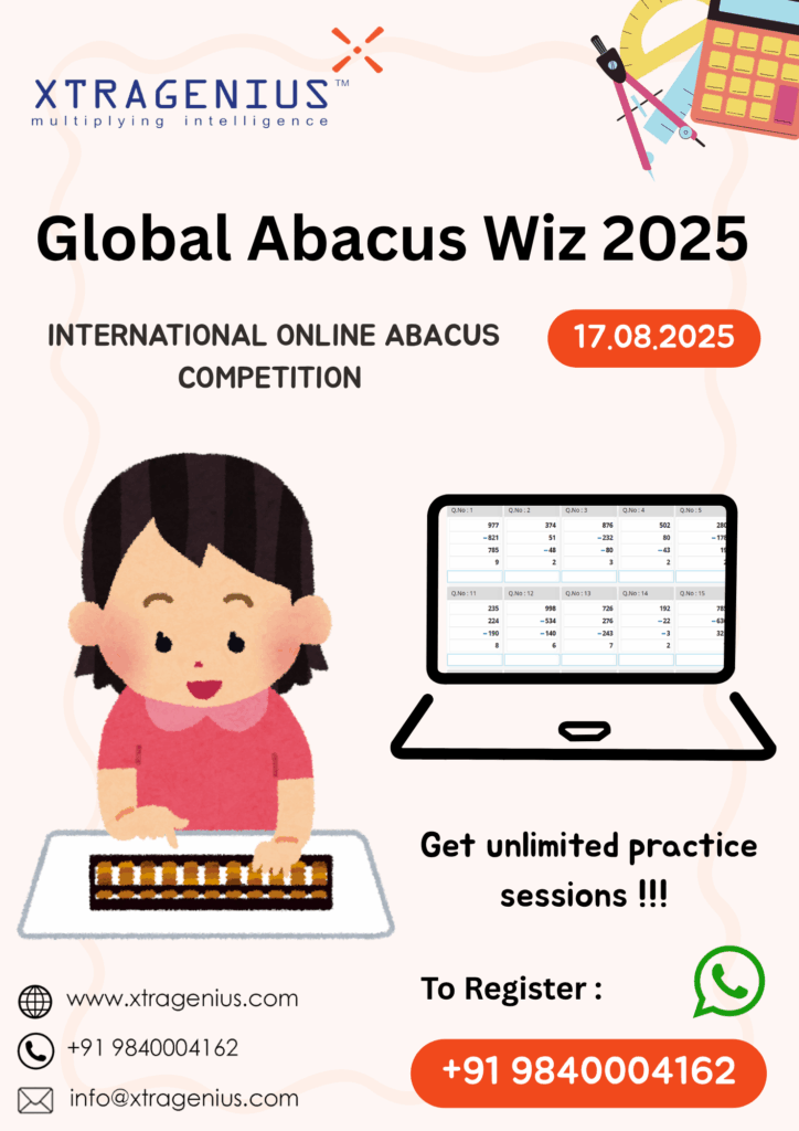 Global Abacus Wiz 2025 Poster