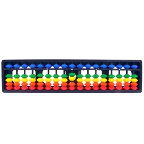 Educational Abacus 17 Rod Multi Color Abacus Tool for Kids main image