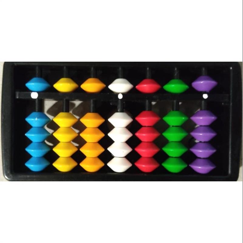 7 Rod Multicolour Abacus Tool main image